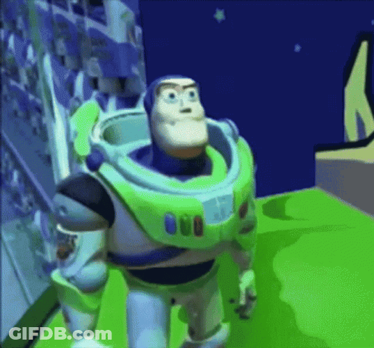 Buzz Lightyear I Don't Have Time For This GIF