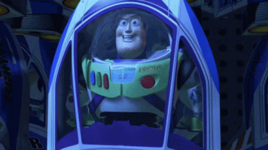 Buzz Lightyear Overload GIF