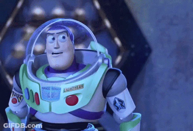 Buzz Lightyear Ready To Strike GIF