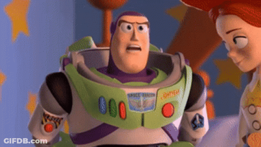 Buzz Lightyear Talking With Jessie GIF
