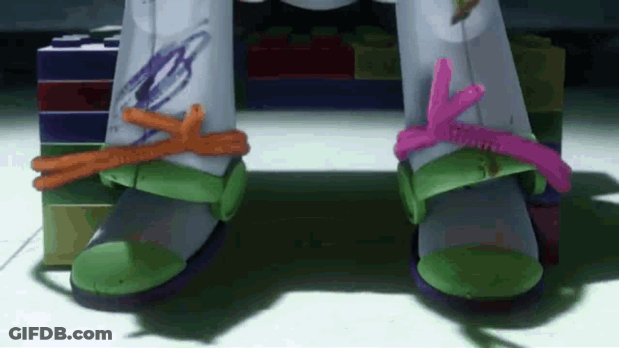 Buzz Lightyear Tied GIF
