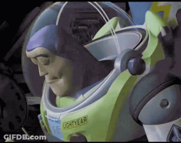 Buzz Lightyear Worried Expression GIF