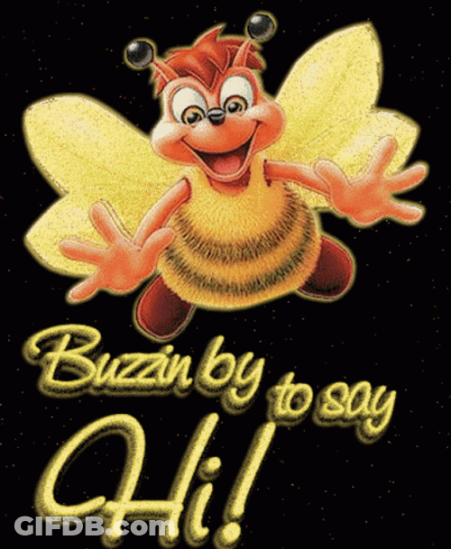 Buzzin' Chipmunk Just Saying Hi GIF