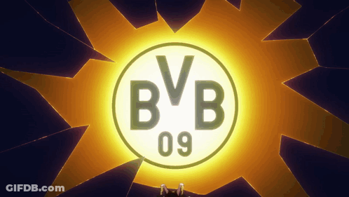 BVB 09 Logo With Burst Of Light GIF