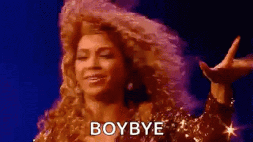 Bye Beyonce Sorry GIF