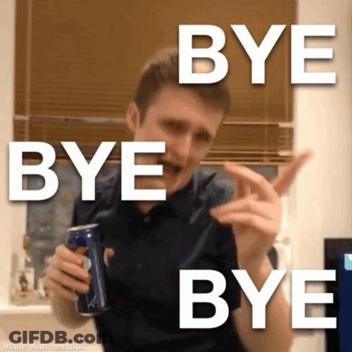 Bye Bye Bye Andrew Webby Internet Personality GIF