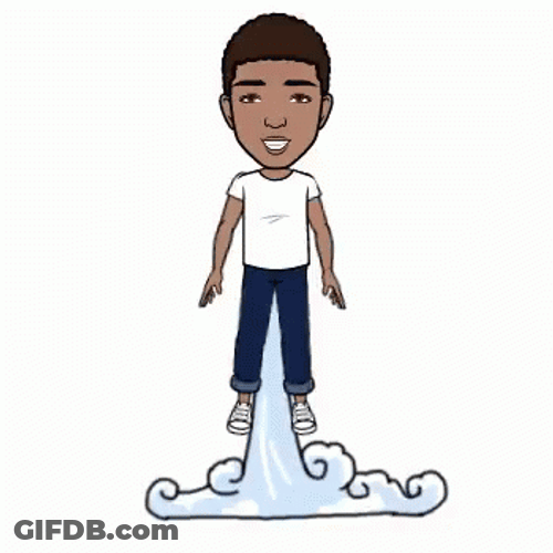 Bye Bye Bye Animated Guy Vanishing GIF