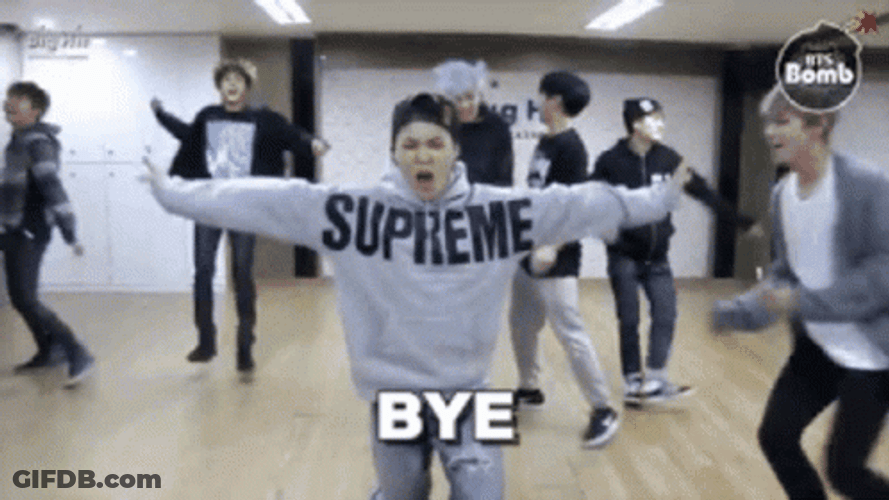 Bye Bye Bye BTS Jungkook Push GIF
