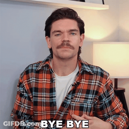 Bye Bye Bye Nonchalant Robin James GIF