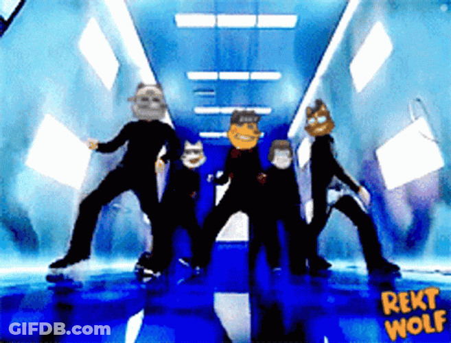 Bye Bye Bye NSYNC Rex Wolf Face Swap GIF