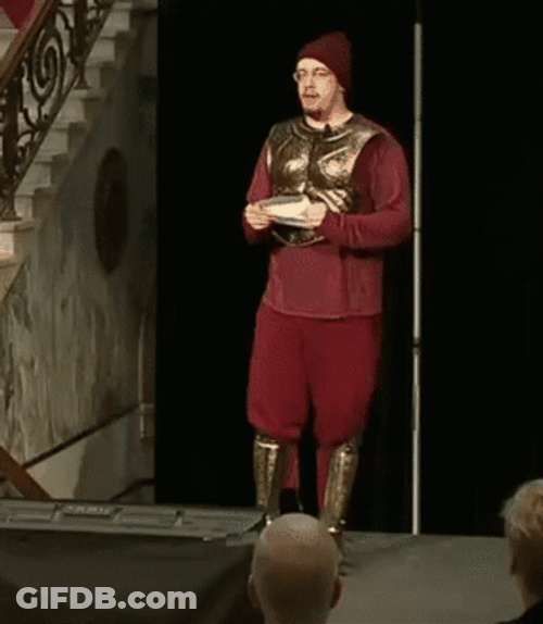 Bye Bye Bye Sam Hyde Stage Play GIF