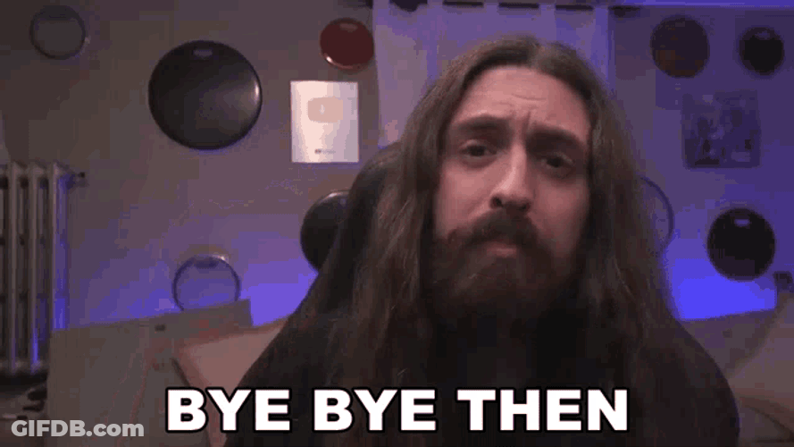 Bye Bye Then Samus Paulicelli GIF