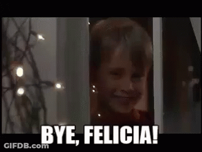 Bye Felicia Macaulay Culkin GIF