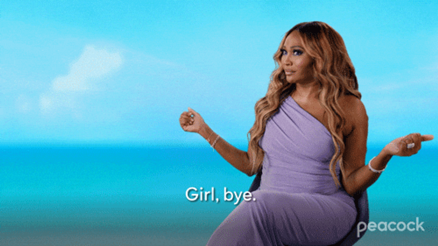 Bye Girl Moment GIF