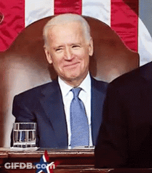 Bye Joe Biden Smiling Maintained Composure GIF