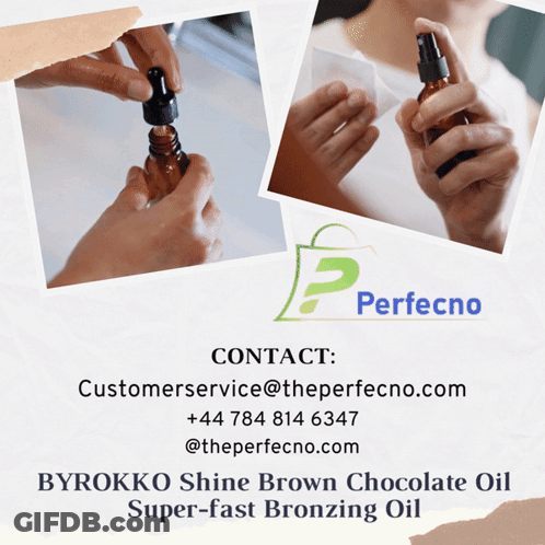Byrokko Shine Brown Chocolate Oil GIF
