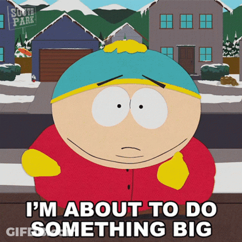 C'mon Do Something Eric Cartman GIF