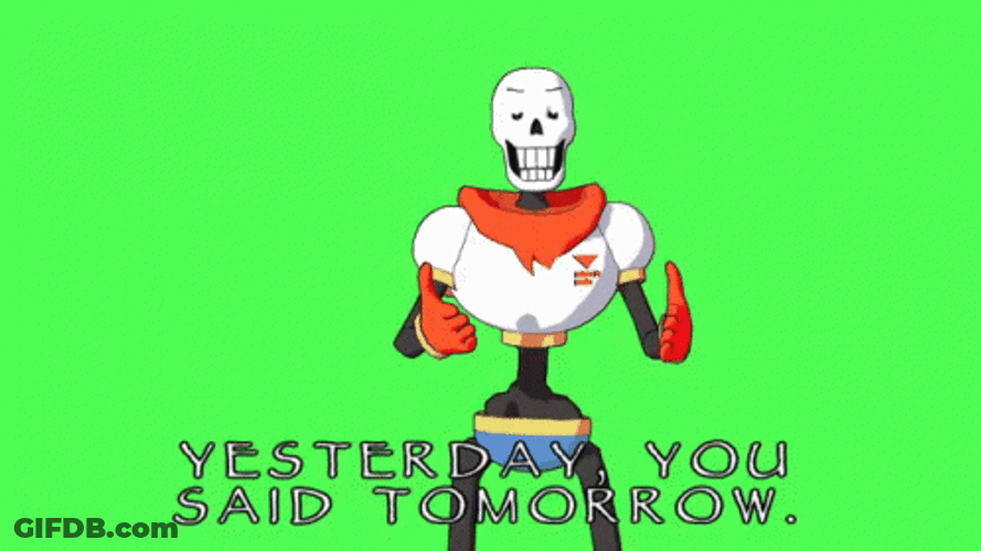 C'mon Do Something Papyrus From Undertale GIF