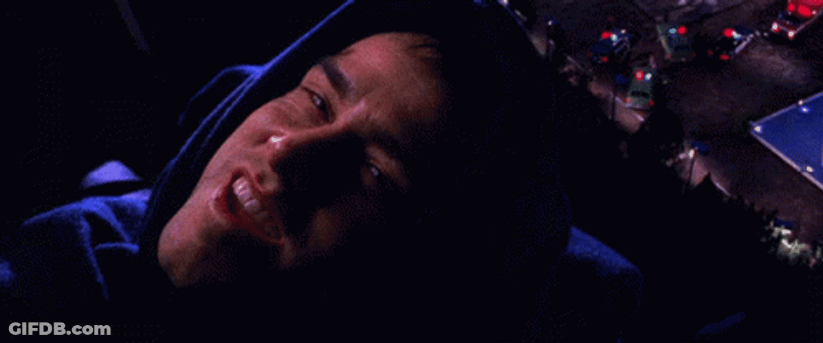 Cable Guy Flying High Oh Yeah GIF
