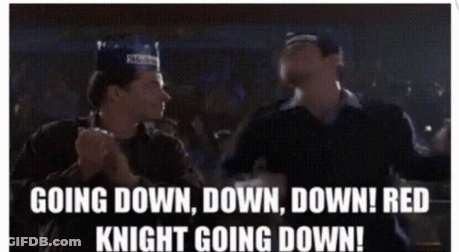Cable Guy Going Down Knight Going Down GIF