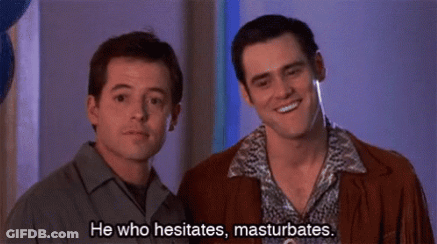 Cable Guy He Who Hesitates GIF