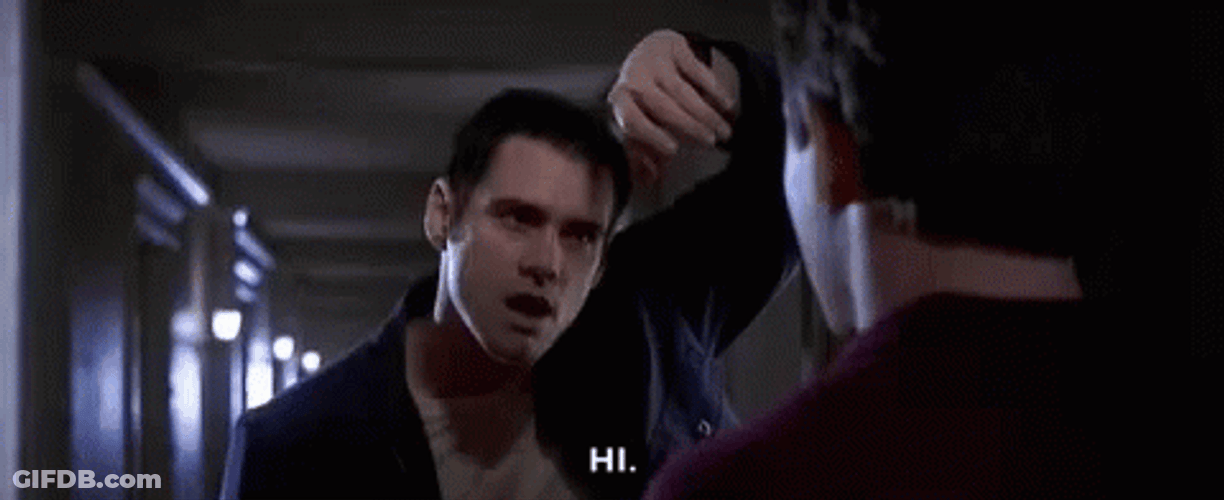Cable Guy Jim Carrey Hi GIF