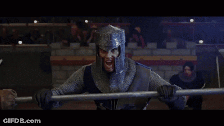 Cable Guy Knight Fight GIF