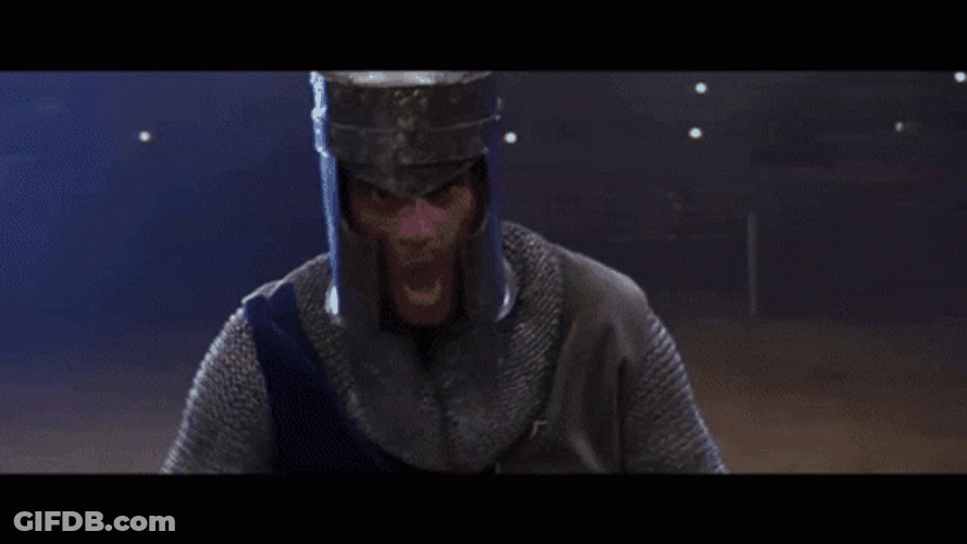 Cable Guy Knight Sweeping Feet GIF