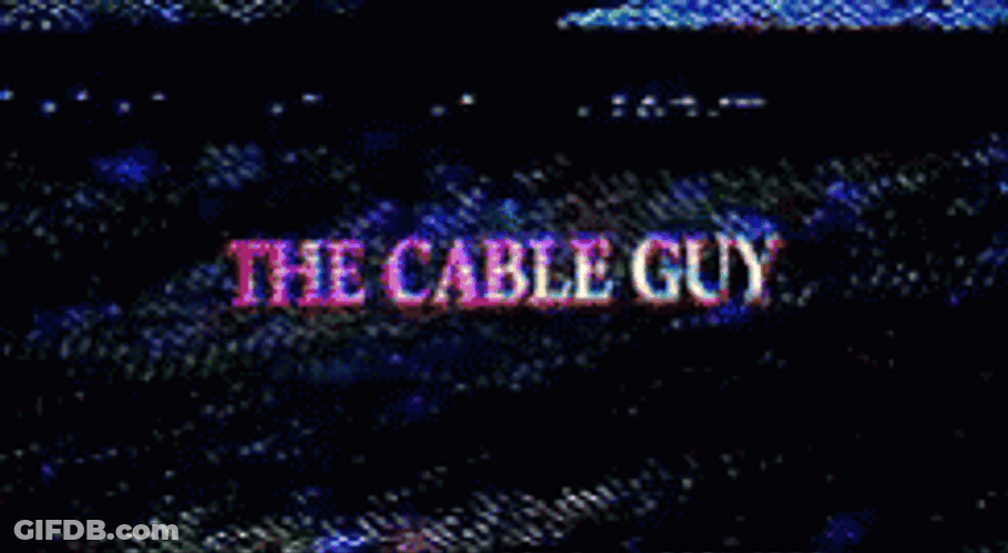 Cable Guy Movie Title GIF