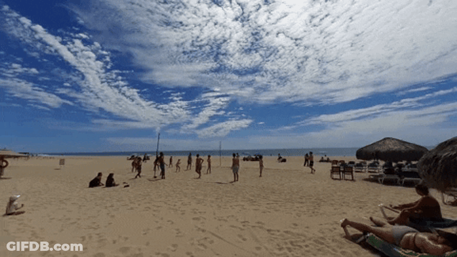 Cabo Verde Let's Play Volleyball GIF