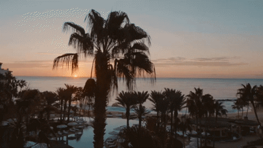 Cabo Verde Sunset View GIF
