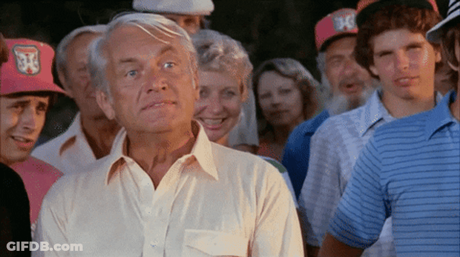 Caddy Shack Crowd Is Waiting GIF
