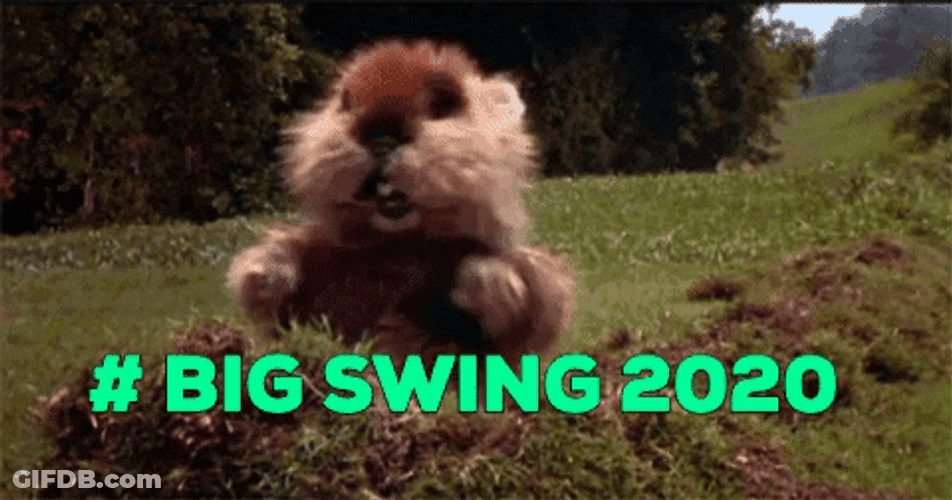 Caddy Shack Grooving Gopher GIF