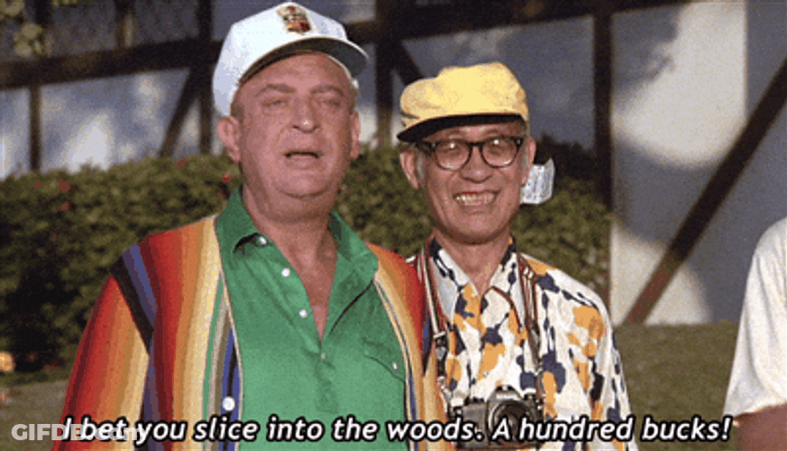 Caddy Shack Shouting Man GIF