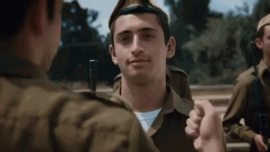 Cadet Soft Chest Punch GIF