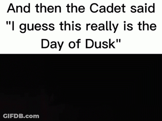 Cadet Writing With Fire GIF