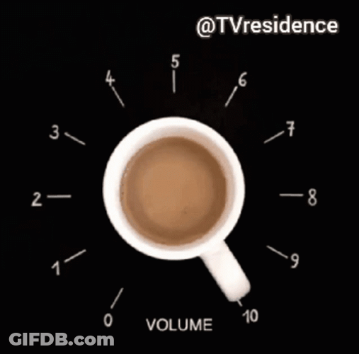 Caffeine Coffee O'clock GIF