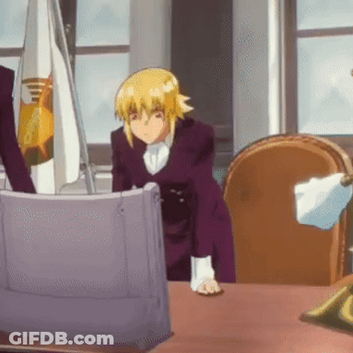 Cagalli Yula Athha Banging Head On Desk GIF