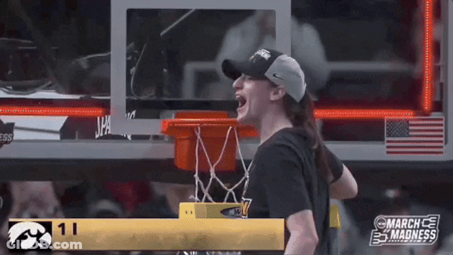 Caitlin Clark Iowa WNBA Player GIF