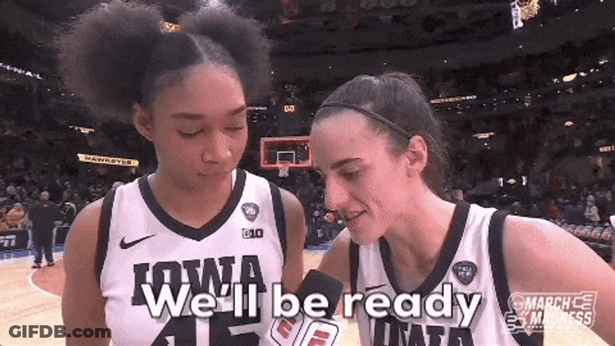 Caitlin Clark National Collegiate Athletic Association. GIF