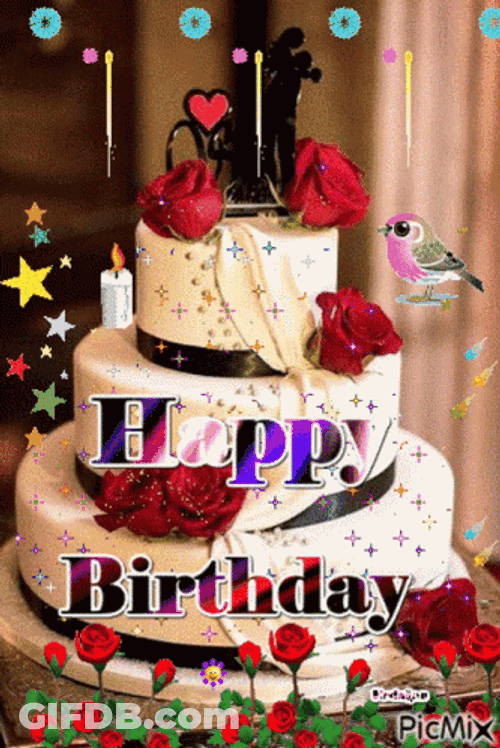 Cake Happy Birthday GIF