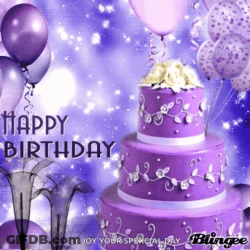 Cake Happy Birthday GIF