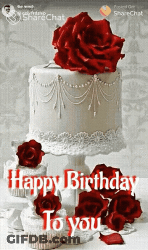 Cake Happy Birthday GIF