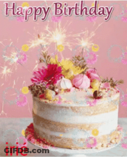 Cake Happy Birthday GIF