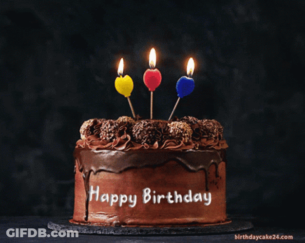 Cake Happy Birthday GIF