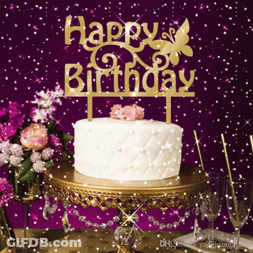 Cake Happy Birthday GIF