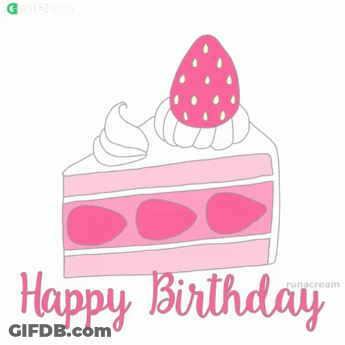 Cake It Is Your Birthday GIF
