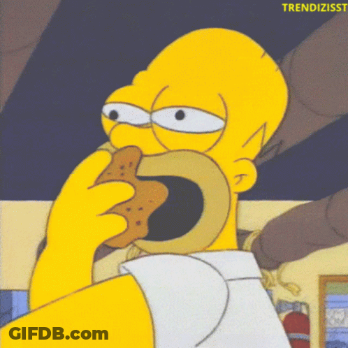 Cake With Greedy Text GIF