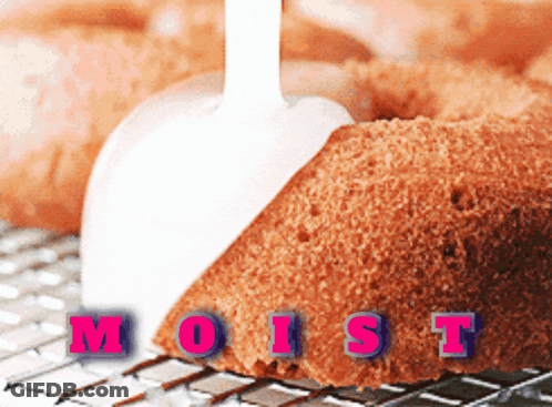 Cake With Moist Word GIF