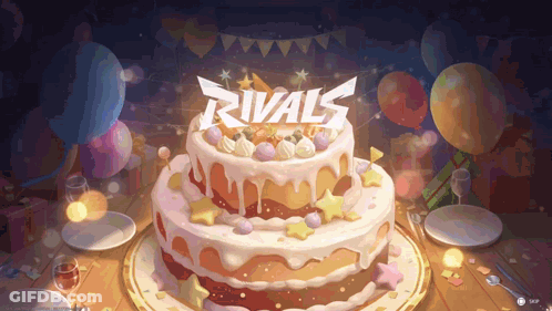 Cake With Rivals GIF
